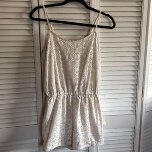 White romper